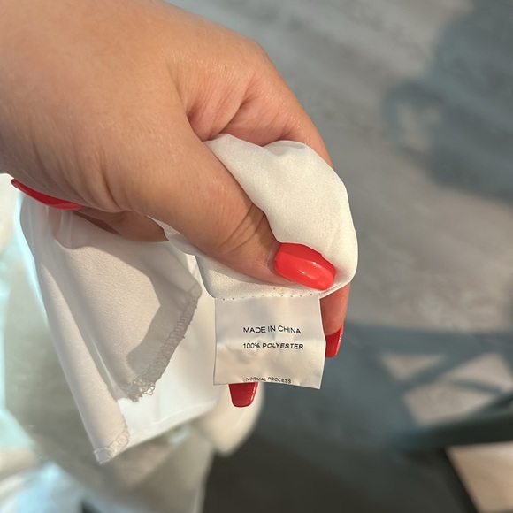 Simplee Off Shoulder Ruffle Trim Schiffy Dress - Picture 9 of 11